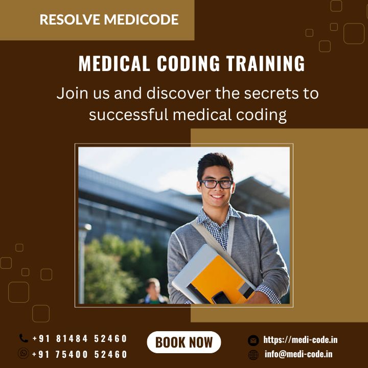ResolveMedicode's tweet image. Medical coding training online in Tiruchirappalli, Provides online-based live training sessions along with hardcopy of book materials.
medi-code.in
#MedicalCodingTraining #MedicalCoder #MedicalCoderCourse #MedicalCodeCourse #MedicalCodingCourse