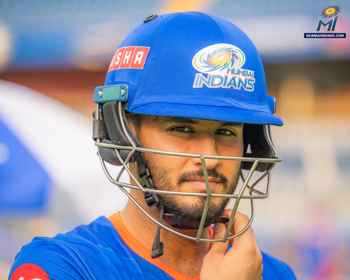 𝗨𝗣 𝗙𝗢𝗥 𝗜𝗧 💪🔥

#MumbaiMeriJaan #MumbaiIndians #MIvLSG | @nehalwadhera