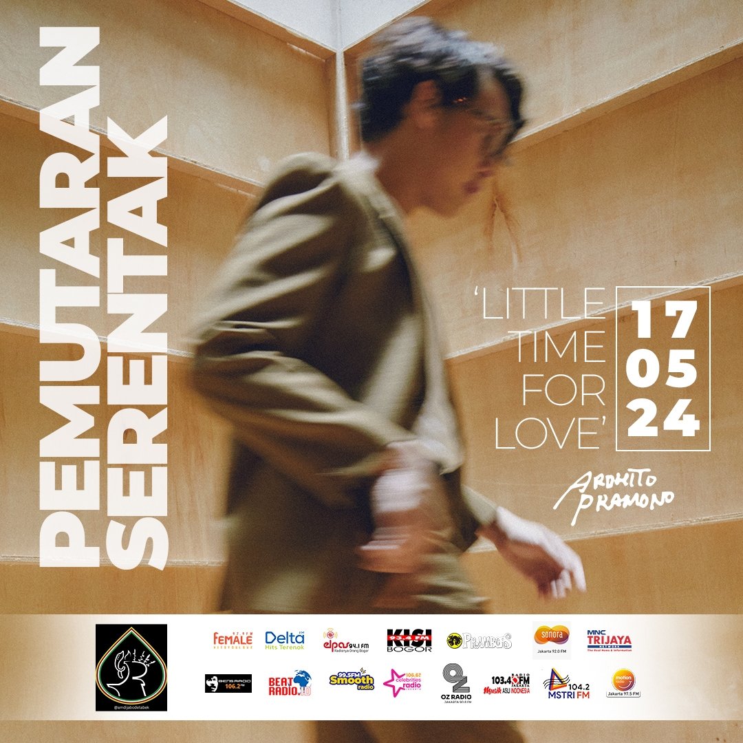 Radio Sonora Jakarta (@sonorafm92) on Twitter photo Dengarkan #PemutaranSerentak
Lagu terbaru dari Ardhito Pramono "Little Time for Love"
Di SONORA FM 92 Jakarta
sore nanti Pk. 18.40 WIB
Streaming:
void.idserverhost.com/8012/sonorajak…
<a href="/AgoesBlankon/">Pakdhe Blankon</a> Dengarkan #PemutaranSerentak
Lagu terbaru dari Ardhito Pramono "Little Time for Love"
Di SONORA FM 92 Jakarta
sore nanti Pk. 18.40 WIB
Streaming:
void.idserverhost.com/8012/sonorajak…
<a href="/AgoesBlankon/">Pakdhe Blankon</a>