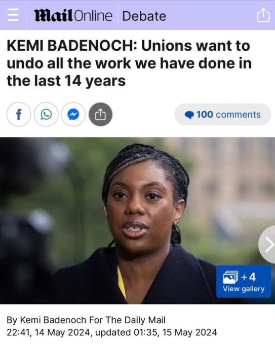 Memo to Kemi: It’s not just the unions. It’s all of us.