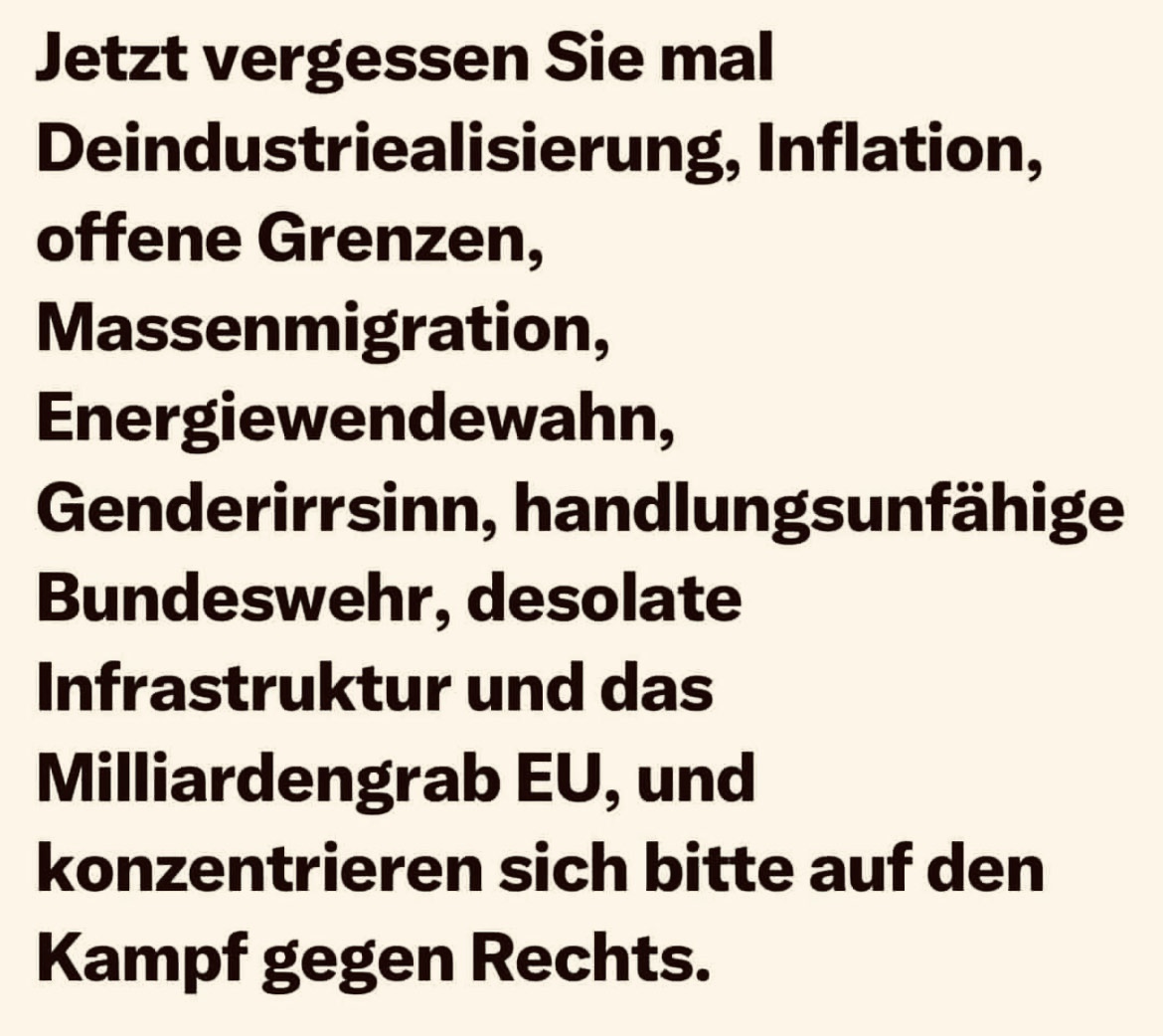 Am 9.06.2024 findet die #Europawahl2024 statt.
Jede und Jeder Wahlberechtigte sollte sich schon im Vorfeld entscheiden, wie Deutschland🇩🇪sich am besten wieder vom aktuellen Dilemma erholen könnte.
Ein weiter so wäre für die junge Generation gleichbedeutend eines weiteren Abstieg