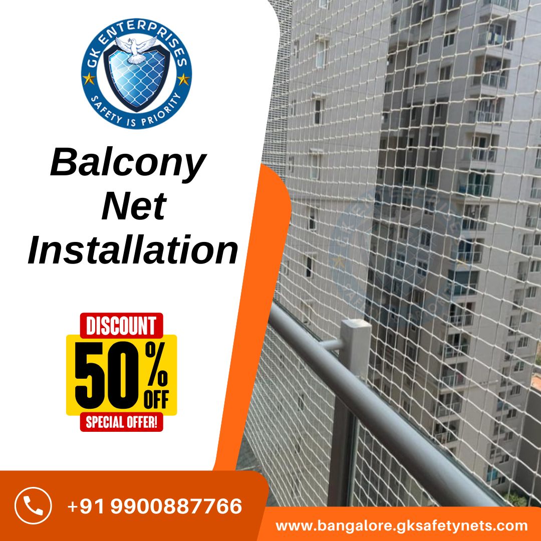 GKSafetyNets's tweet image. Ensure balcony safety with GK Safety Nets! Our high-quality nets provide reliable protection against falls, keeping your loved ones safe. Contact us at 9900887766 for installation. #BalconySafety #SafetyFirst #NetInstallation #ChildSafety #PeaceOfMind
bangalore.gksafetynets.com/balcony-safety…