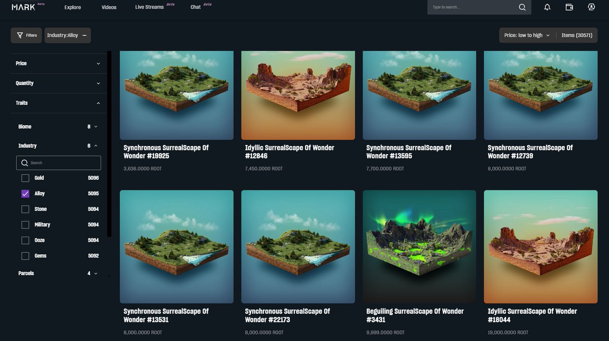Peckham27's tweet photo. Current LAND Prices
#TTK - #ThirdKingdom for the #SurrealScapes
- #BuiltOnRoot - brand new project
Ready to launch
BUT After Seeing these images..
IF you are like me..
You know what happens in 36 hours!
- Those with #STAKING rewards are gonna BUY OUT EVERYTHING cheap
#Root https://t.co/WUtvHUXhil