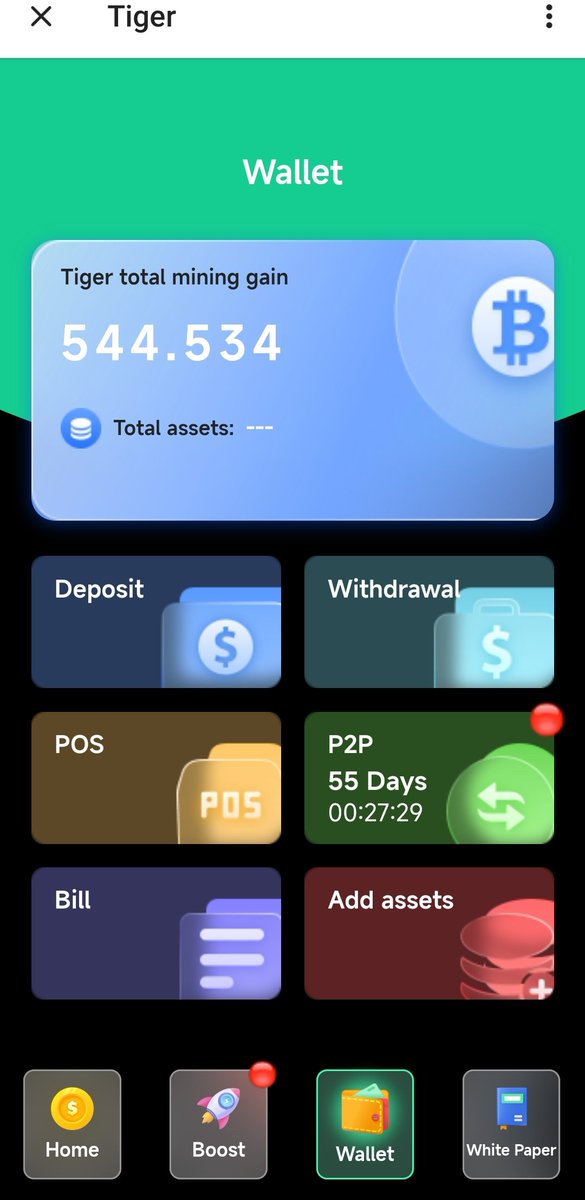 Our P2P transaction is in development and entering the countdown phase. Do you have enough TigerCoins? 😺
t.me/TigerNetwork_b…