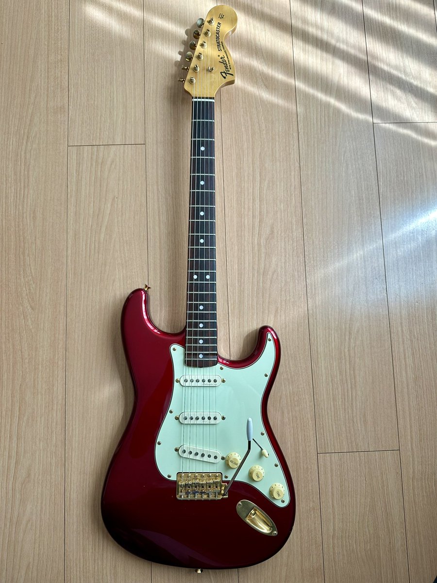 ついに憧れのギタリストのシグネチャーモデルを手に入れることができました！
貴重なギターですが、ガンガン弾きます！