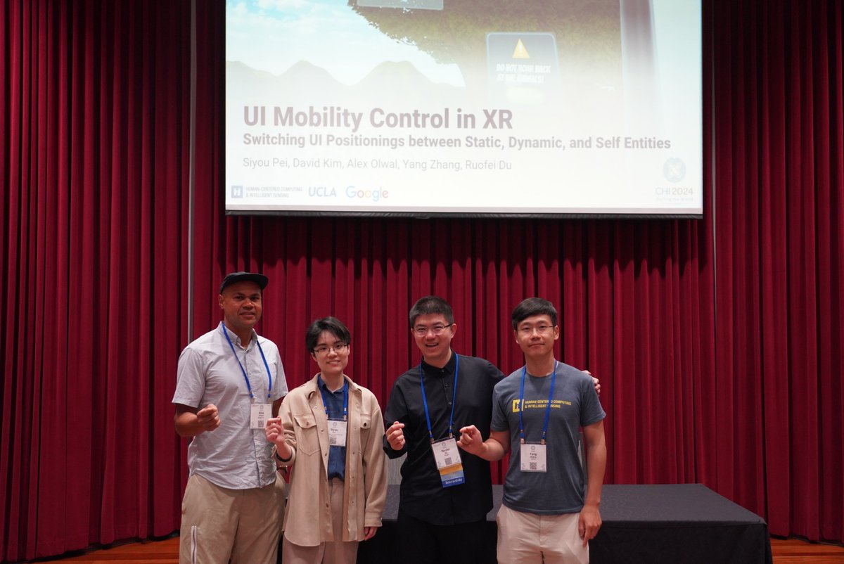 Successfully wrapped our last day at #CHI2024 with <a href="/SiyouPei/">Siyou Pei (on job market)</a> 's wonderful talk. Great to see everyone. Safe travels and until next time.