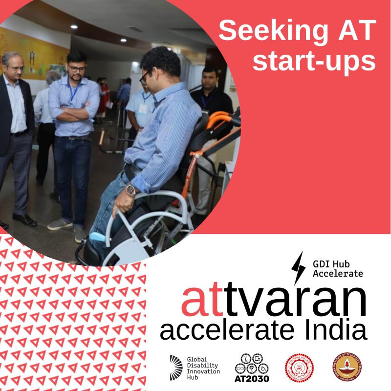 @iitmadras launches 'Attvaran', an assistive technology startup accelerator - in collaboration with @iitdelhi, @GDIHub & @ucl, to empower innovators & entrepreneurs in developing assistive technologies in India Register: at2030.org/attvaran/ Applications close on 24th May 2024