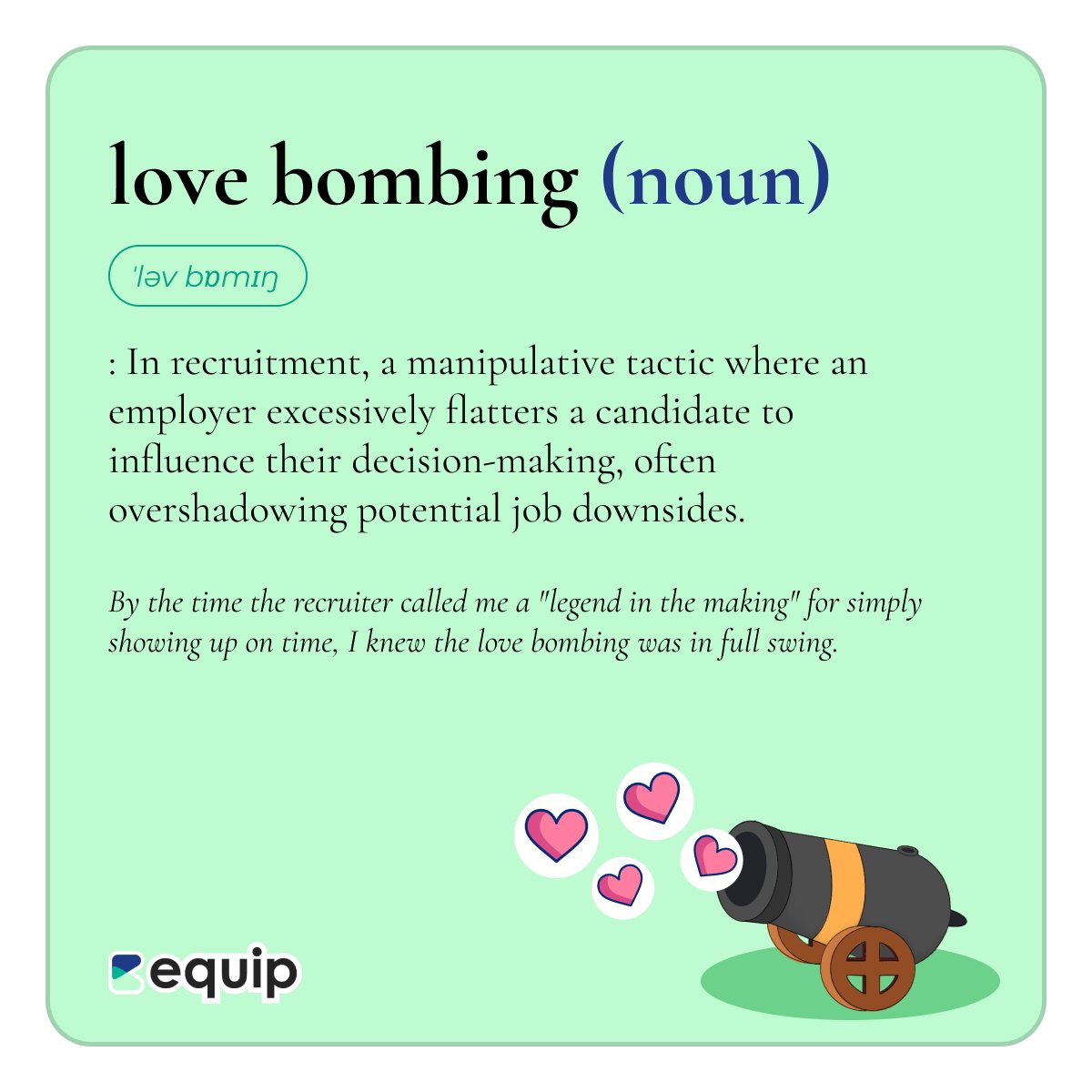Are you guilty of love bombing your candidates while hiring? Let us know in the comments.

#TalentAcquisition #HRCommunity #HiringTips #Recruiting #RecruitingLife