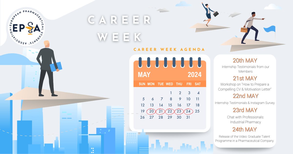 Join us for 𝐂𝐚𝐫𝐞𝐞𝐫 𝐖𝐞𝐞𝐤 from 𝐌𝐚𝐲 𝟐𝟎 𝐭𝐨 𝟐𝟒 to enhancing your #professional development! 📄

Register now: urlz.fr/qI8m