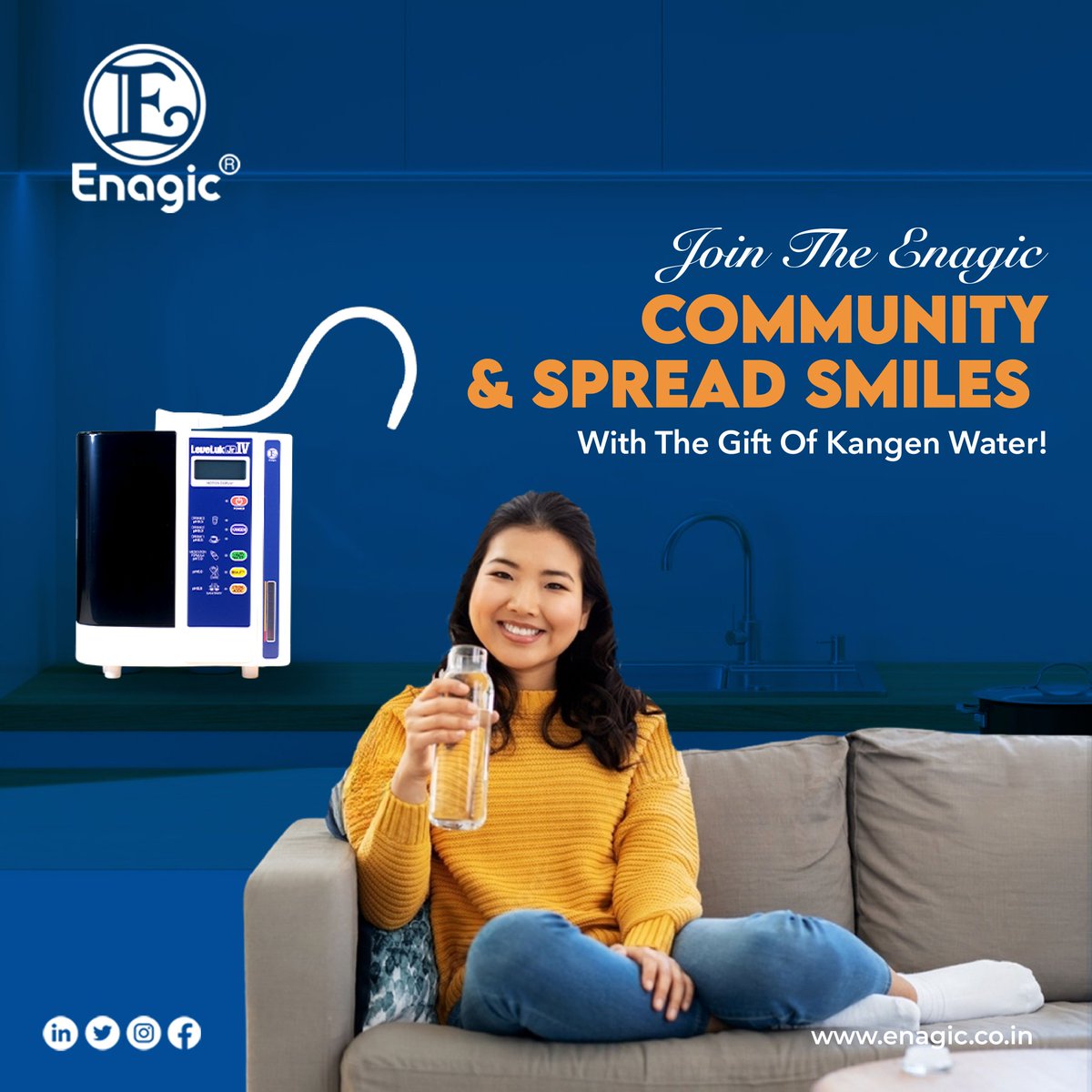 Join Enagic India to enjoy purity of water #alkalinewater #enagicindia
#kangenwaterindia
#healthyindia
#wellnessindia
#healthyliving
#hydration
#wellnessjourney
#ionizedwater
#waterpurification
#healthbenefits
#cleanwater
#ecofriendly
#healthiswealth
#stayhydrated
#waterfilters