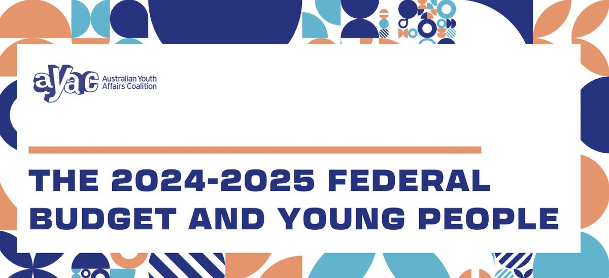 You can now read AYAC's full analysis on the key initiatives announced by the Australian Government in the 2024-2025 May Budget that will affect young people in Australia.

👉 bit.ly/3UJKDNE

#budget2024 #auspol #raisetherate #budgetanalysis