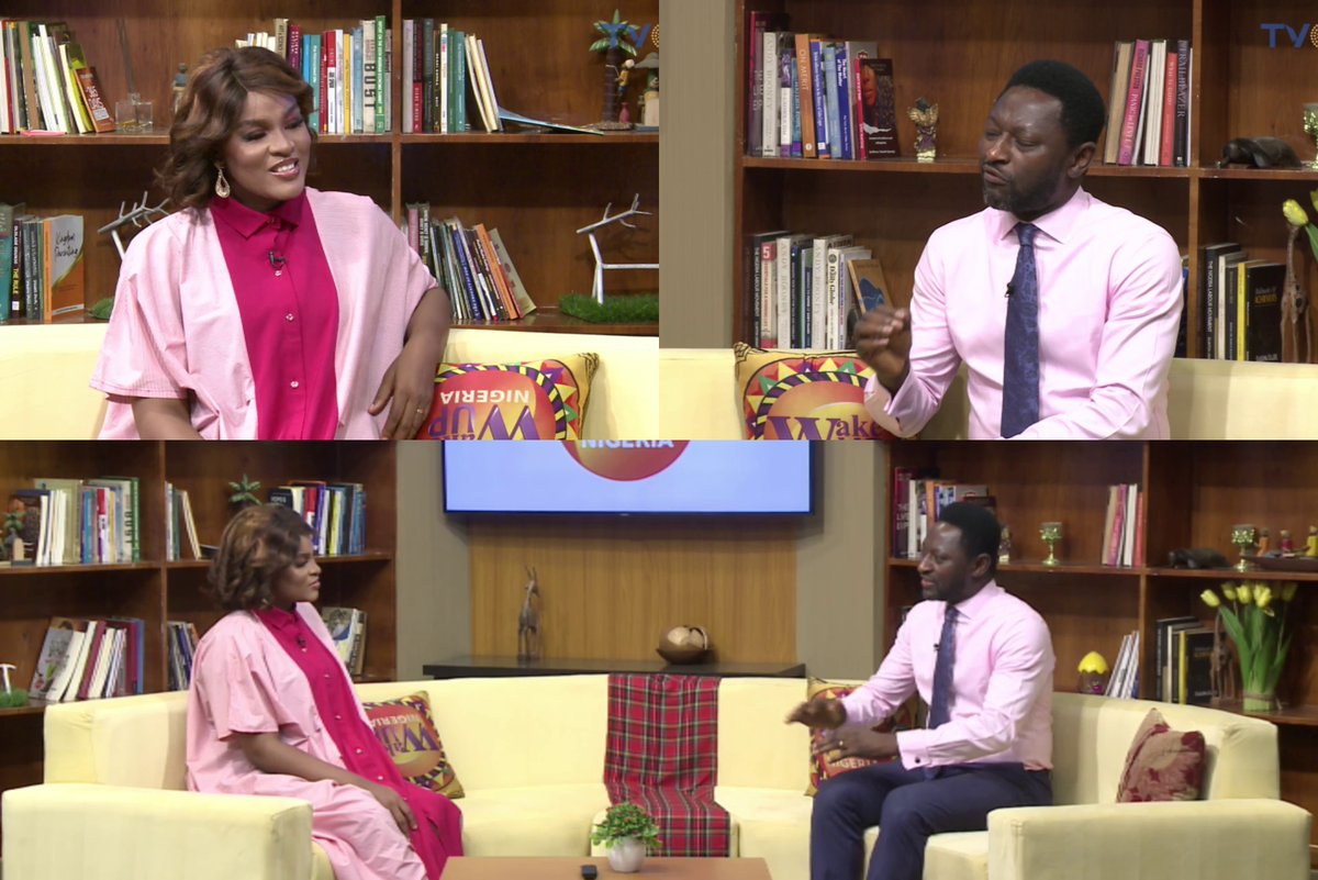 What is love to you and why do we celebrate love? Love is the heart of humanity - Moses Ida-Michaels shares his knowledge of what Love is. Watch the full interview on our YouTube page via the link below; youtube.com/live/S2bmwbDK8… #wakeupnigeriaontvc