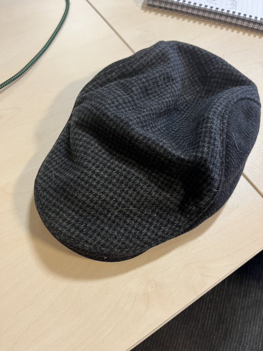 Morning! Meet the @BBCTees mystery helmet…. I’m fascinated with mystery missing clothing /footware