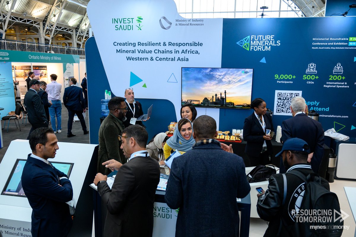 Resourcing Tomorrow is a great opportunity to cultivate new partnerships, network with your peers, and contribute to the crucial conversations on shaping the future of our industry. Register today: hubs.ly/Q02w-KnC0

#ResourcingTomorrow #MinesandMoney #Mining #Resources