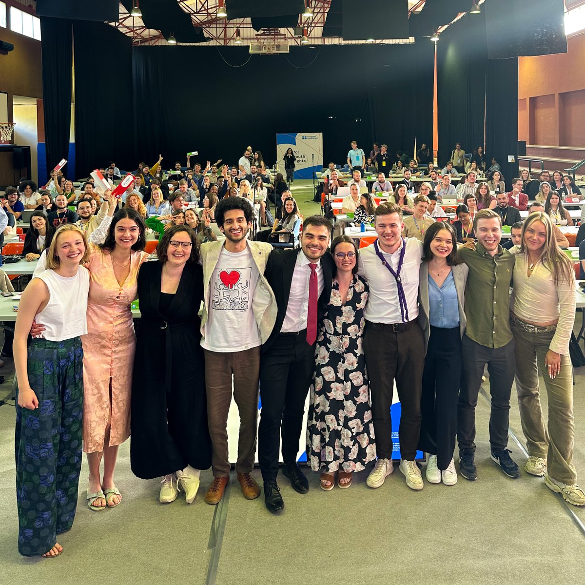 🎉MEET OUR NEW BOARD! 🎉

Our member organisations elected the board representing the Youth Forum for the next two years.

They will officially start their term on July 1st 2024 🗓️

👏 Congratulations!