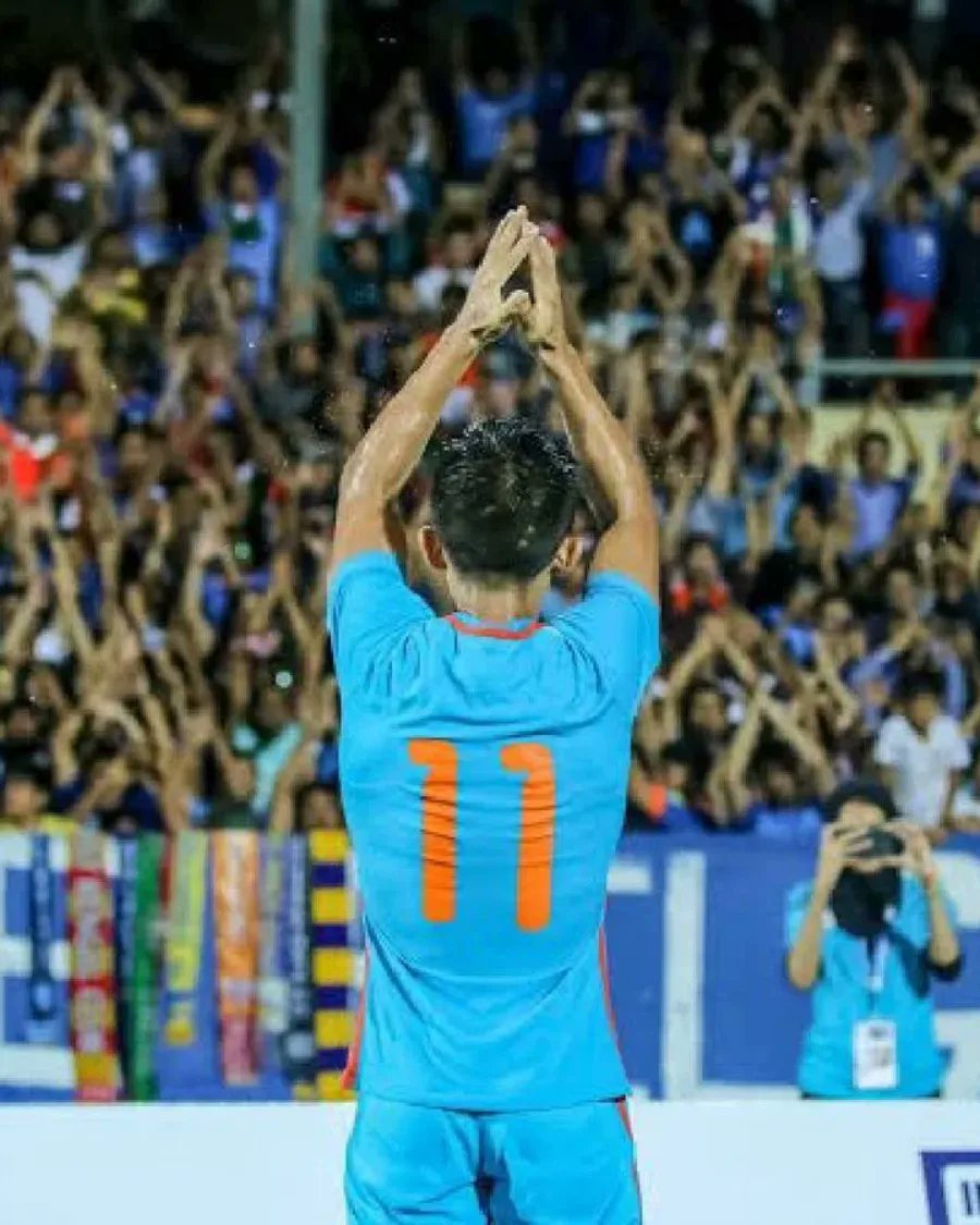 Jamshedpur FC wishes heartfelt gratitude to Sunil Chhetri for his incredible service to Indian football and the legacy he leaves behind.🙏 Thank You Sunil Chhetri for leading the Blue Tigers. #JamKeKhelo #SunilChhetri