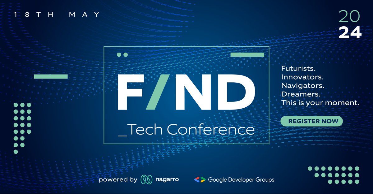 Last call to register for the F/ND Conference 2024! 🚨 Ready to ignite your passion for tech? Get set for a day packed with talks, hands-on workshops, and insights from the latest in tech. It's a virtual event powered by Nagarro, featuring 10 international tech gurus who will