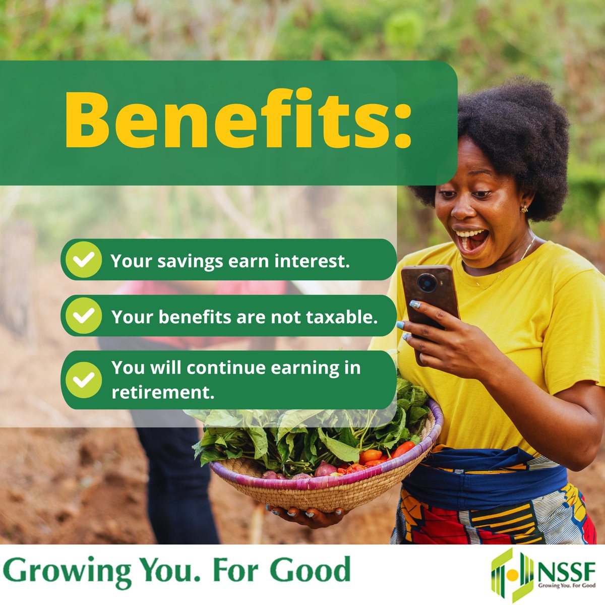 Why should you save with NSSF? #LeavingNoOneBehind