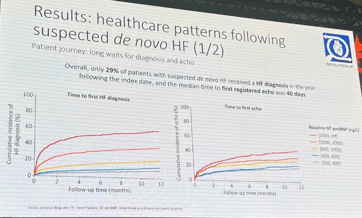 Suspected de novo heart failure in outpatient care: high mortality and morbidity rates (REVOLUTION HF)

Do we need Revolution in HF ? 

Patients presenting in outpatient care with suspected de novo HF have high risks of death and HHF