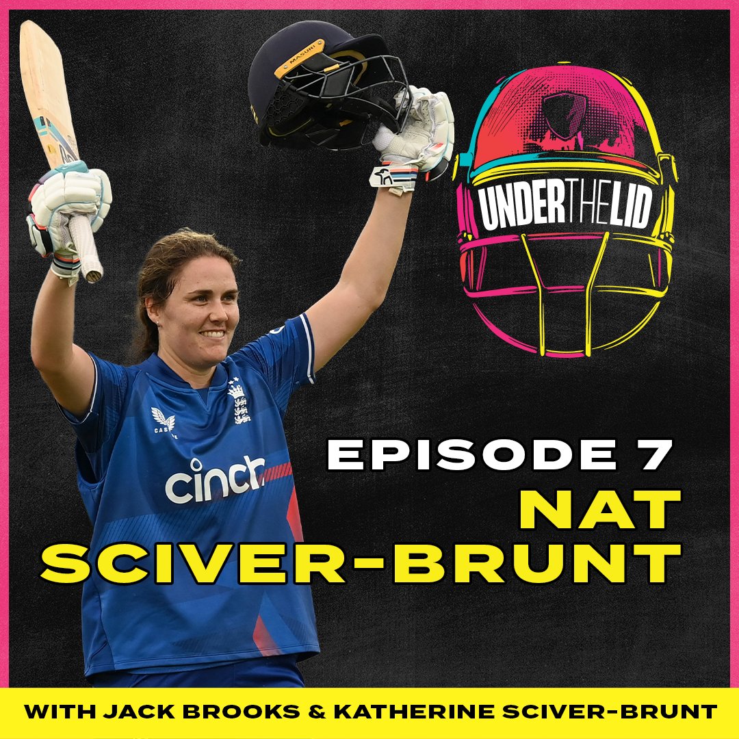 We have a very special #UnderTheLid podcast this week with the one & only @natsciver 🤩 Nat & @KBrunt26 have some exciting news they'd like to share too... Find out what it is ➡️ bit.ly/UnderTheLid