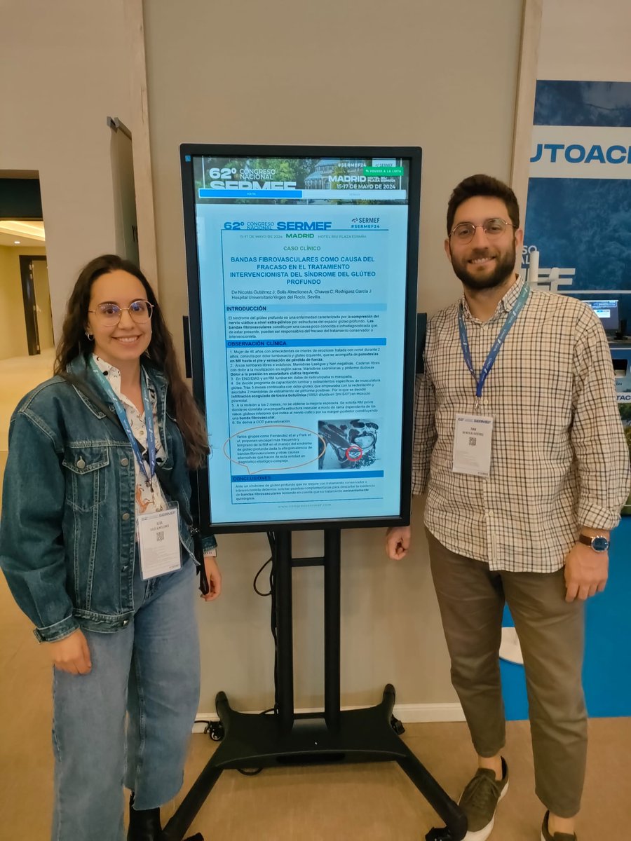 RehabilitaHUVR's tweet photo. Gran representación de nuestro servicio en #SERMEF24

- Laboratorio de análisis del movimiento 🚶‍♀️
- Plan de accidentabilidad andaluz 🚨🚙🚒
- Dolor neuropático ⚡
- Síndrome del glúteo profundo 
- Deformidades del raquis 

Seguimos!💪 https://t.co/Lu3VwmibES