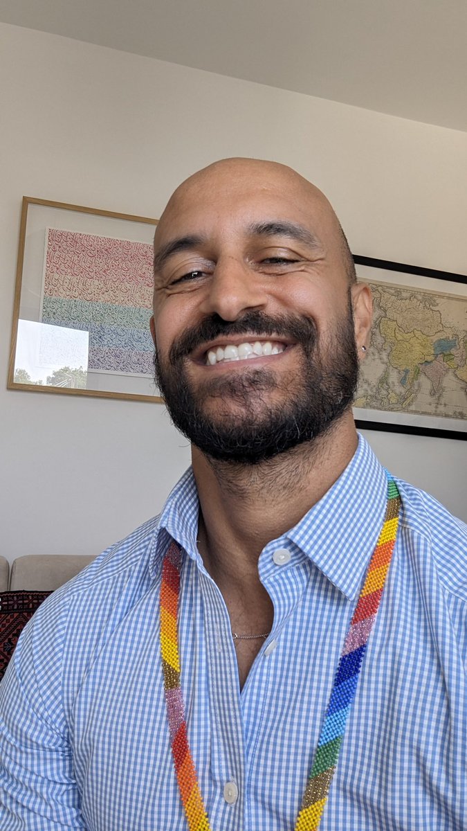 Happy IDAHOBIT and the beginning of the best season - Pride! 🏳️‍🌈🏳️‍⚧️ Proud to wear my rainbow lanyard in solidarity with victims of homophobia, biphobia, and transphobia globally ✊🏾 - and looking forward to our first Pride of 2024 later this afternoon in Nicosia ❤️🧡💛💚🩵💙💜