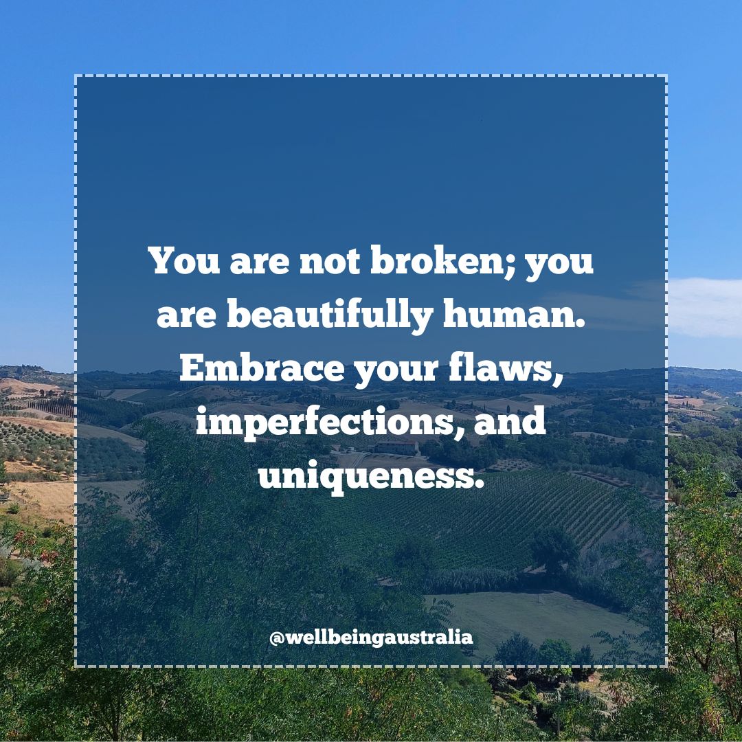 Embrace your humanity; it's what makes you beautifully imperfect.

#EmbraceYourself #SelfAcceptance #BeYou