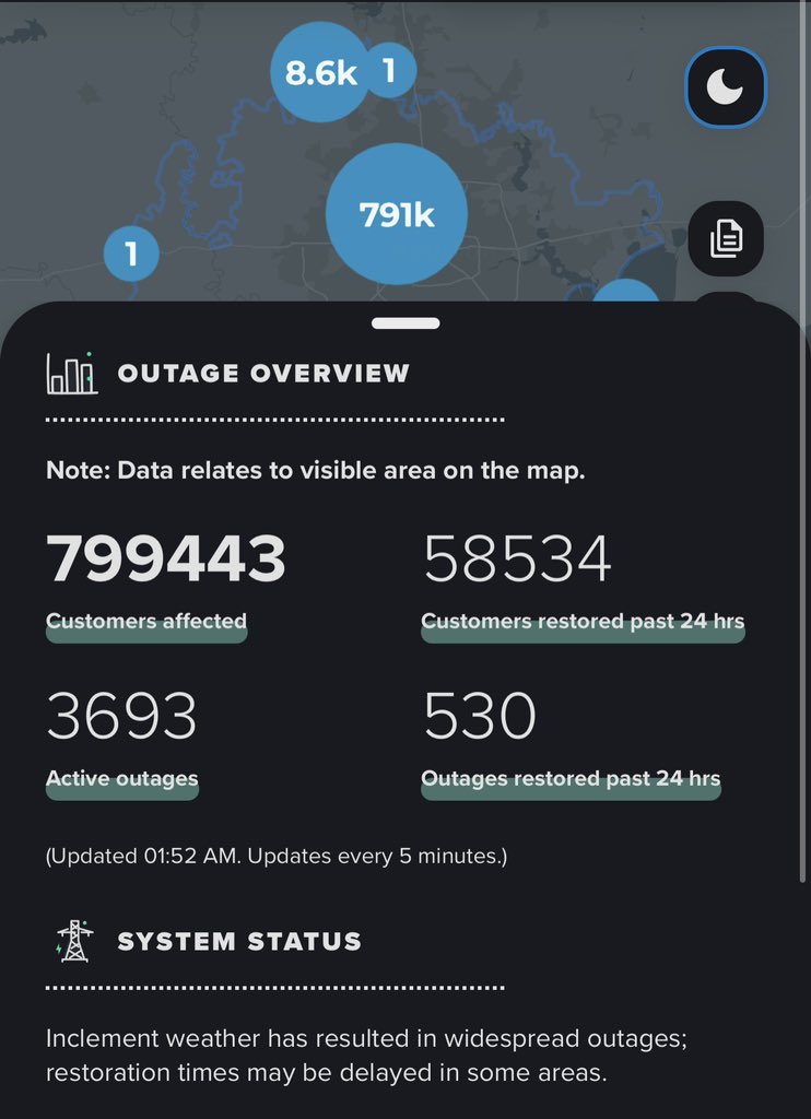 Massive power outage across Houston Tx