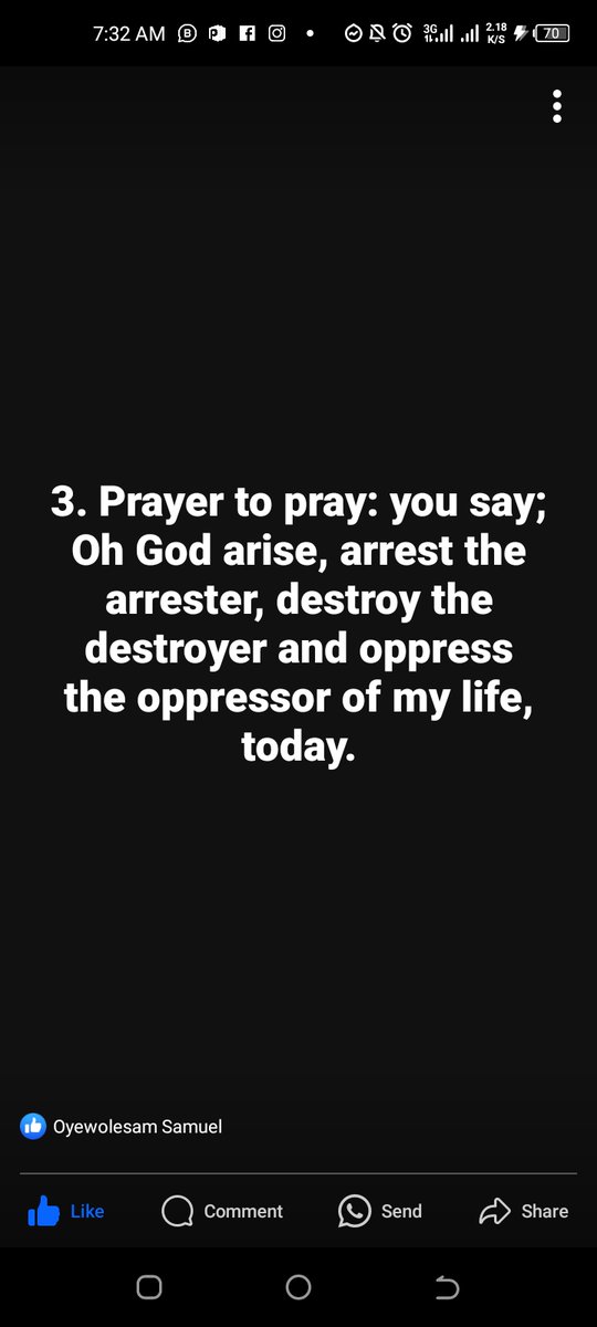 LIFE PROBLEMS AND IT'S SOLUTION 

#day138 #newday #fridaymorning #Zechariah4 #versesoftheday #power #life #adversity #God #Jesus #DivineHelp #Zerubbabel #victory #Zechariah #fbreels #7amFirePrayers #RCCG #oyewolesam28 #samueloyewole #samueloyewoleglobal #MFMWorldWide #MFM