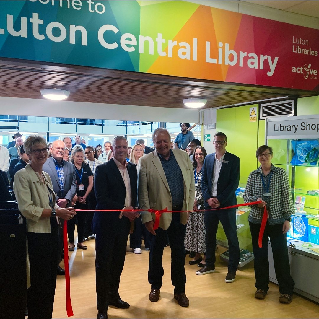 Luton Libraries (@lutonlibraries) on Twitter photo Yesterday we celebrated the opening of Central Library & <a href="/ActiveLuton/">Active Luton</a>'s £200k investment into the new integrated space for families. We were honored by a fantastic turnout, including special guests David Wilkinson & Robin Porter.
<a href="/lutoncouncil/">Luton Council</a> @lutontown Yesterday we celebrated the opening of Central Library & <a href="/ActiveLuton/">Active Luton</a>'s £200k investment into the new integrated space for families. We were honored by a fantastic turnout, including special guests David Wilkinson & Robin Porter.
<a href="/lutoncouncil/">Luton Council</a> @lutontown