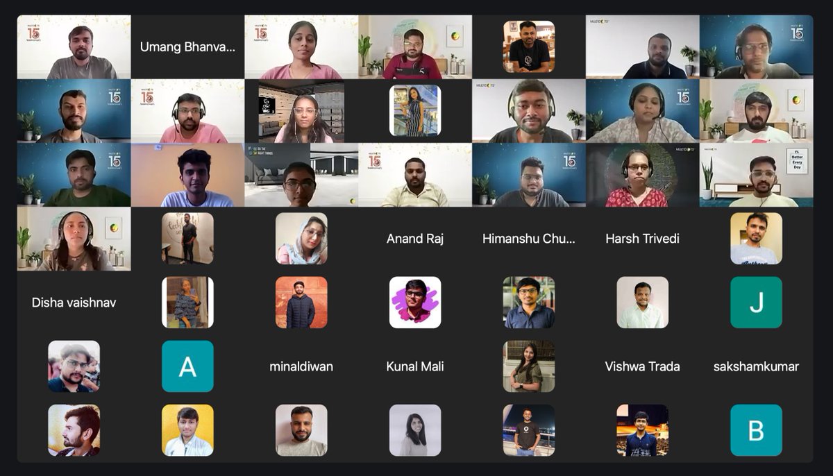 multidots's tweet image. Remote work just became a lot more exciting! We took a short break from our usual routine and came together for a surprise fun event called &quot;Name 5&quot;. From lightning-fast responses to clever clues, it was filled with amazing energy and fun moments.

#Multidots #FunActivities