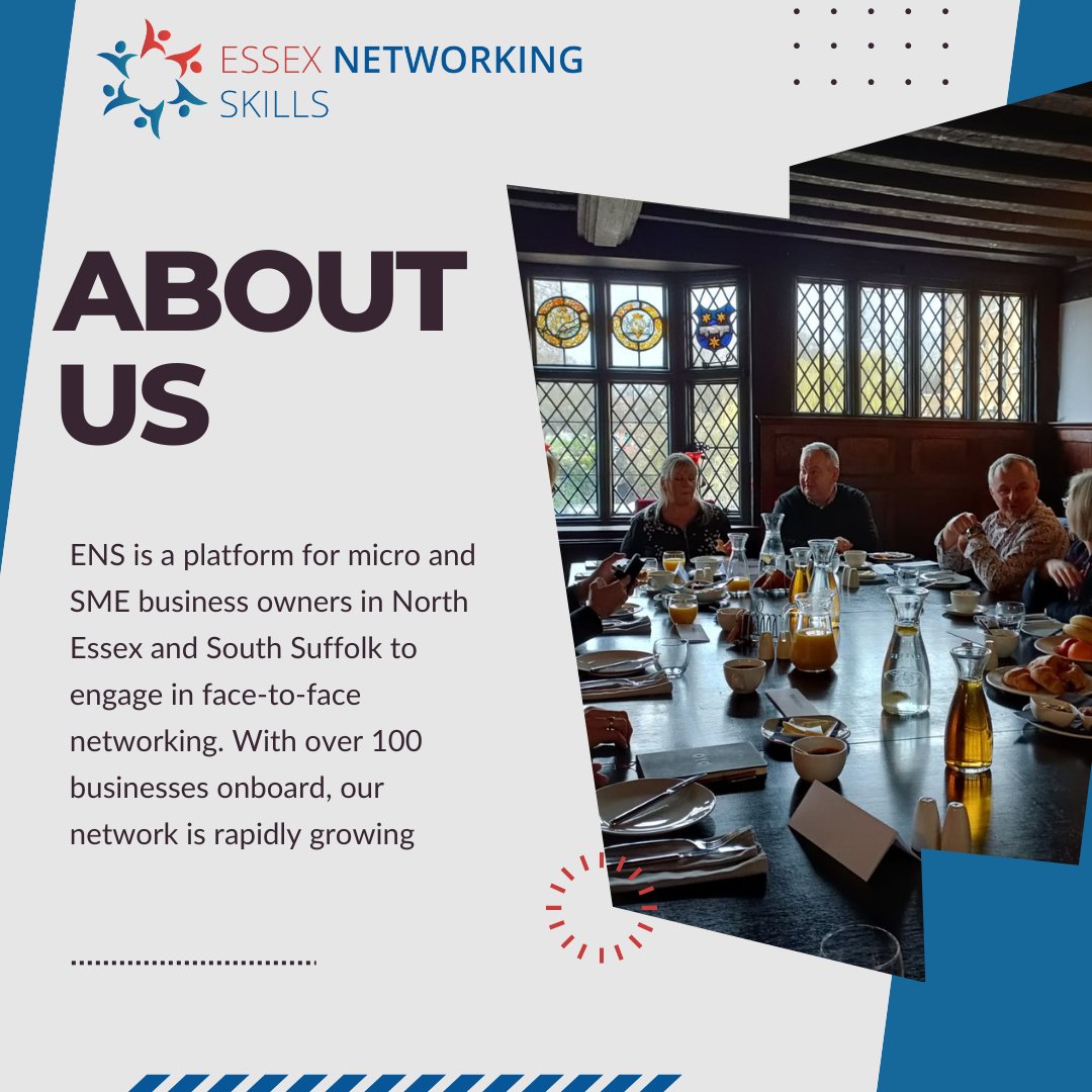 Take the spotlight in the ENS Directory and watch your online presence soar! 🚀

essexnetworkingskills.com
mark@essexworkskills.co.uk
07951698363

#ProfessionalNetwork #Essexnetworkingskills #networkmeeting #networkingessex #businessconnections #networkingevent #onlinevisibility