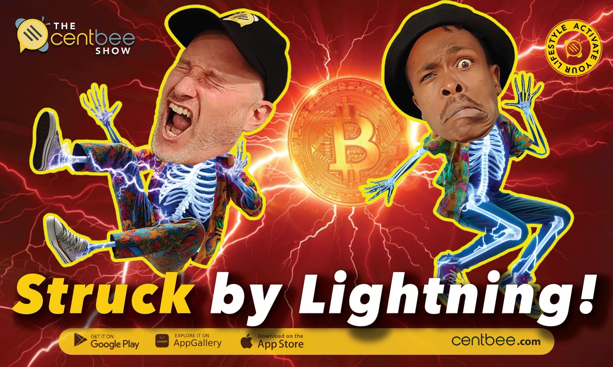 🎙️ Happening Now!

The #CentbeeShow 31 - Struck by Lightning ⚡️

Join @Gamaroff and @KageViv as they discuss #BTC scaling woes and how #LightningNetwork is not rising to the challenge.

#Satoshi intended blocks to be unbounded and so #Bitcoin can scale on its own! 💪