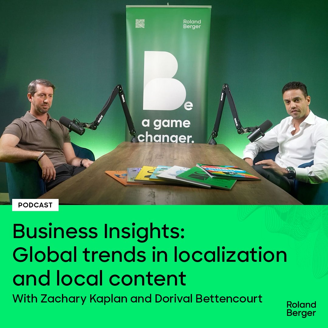 Our colleagues discuss the impact of “globalization of #localization” on economies and its intersection with key concepts.
Tune in to our #BusinessInsightsPodcast:
➡️ Website: bit.ly/3K10LFt
➡️ Spotify: spoti.fi/3K0lf1c
➡️ Apple Podcast: apple.co/3QJMl0k