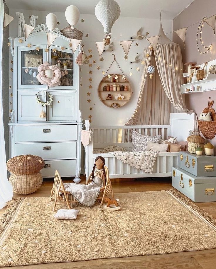We're loving this dream inspired nursery decor via istome_store on <a href="/pinterest/">Pinterest</a> Have you decorated your little one's room yet?

#isabellaoliver #nursery #nurserydecor #maternity #mumtobe