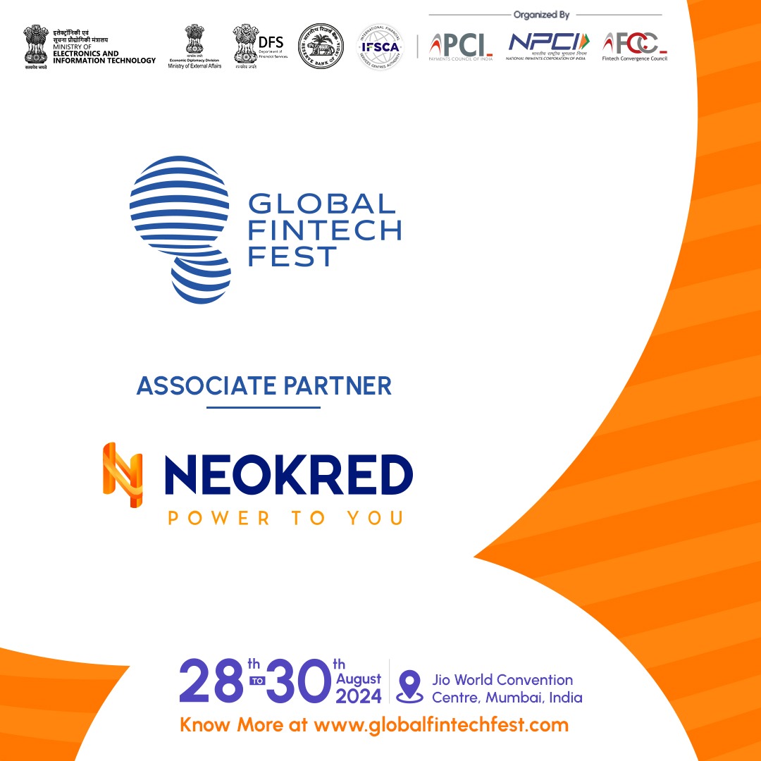 We are excited to announce @neokredtech is joining us as the 'Associate’ partner for this year's Global Fintech Fest. Prepare to witness fintech innovation at its peak!

#GFF #GFF24 #GlobalFintechFest #FintechRevolution #FintechInnovators