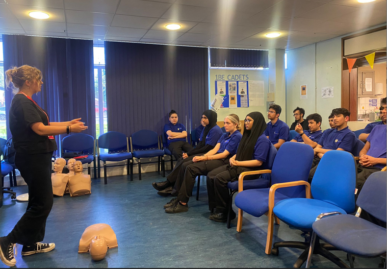 CadetsWMP's tweet image. Thank you to the amazing Kirsty from @BritishRedCross who delivered an incredible input to #1BE @WMPCadets @StechfordWMP 👏🚨🚑🚨👏 @WMPolice @NationalVPC