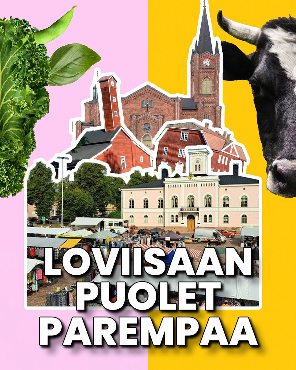 Tällä viikolla saatiin hienoja uutisia Loviisasta ja Savonlinnasta kun kummassakin kaupungissa tehtiin valtuustoaloite eläinperäisten tuotteiden käytön puolittamiseksi vuoteen 2030 mennessä! Tule mukaan ja allekirjoita Puolet Parempaa - vetoomus 👇 greenpeace.org/finland/toimi/…