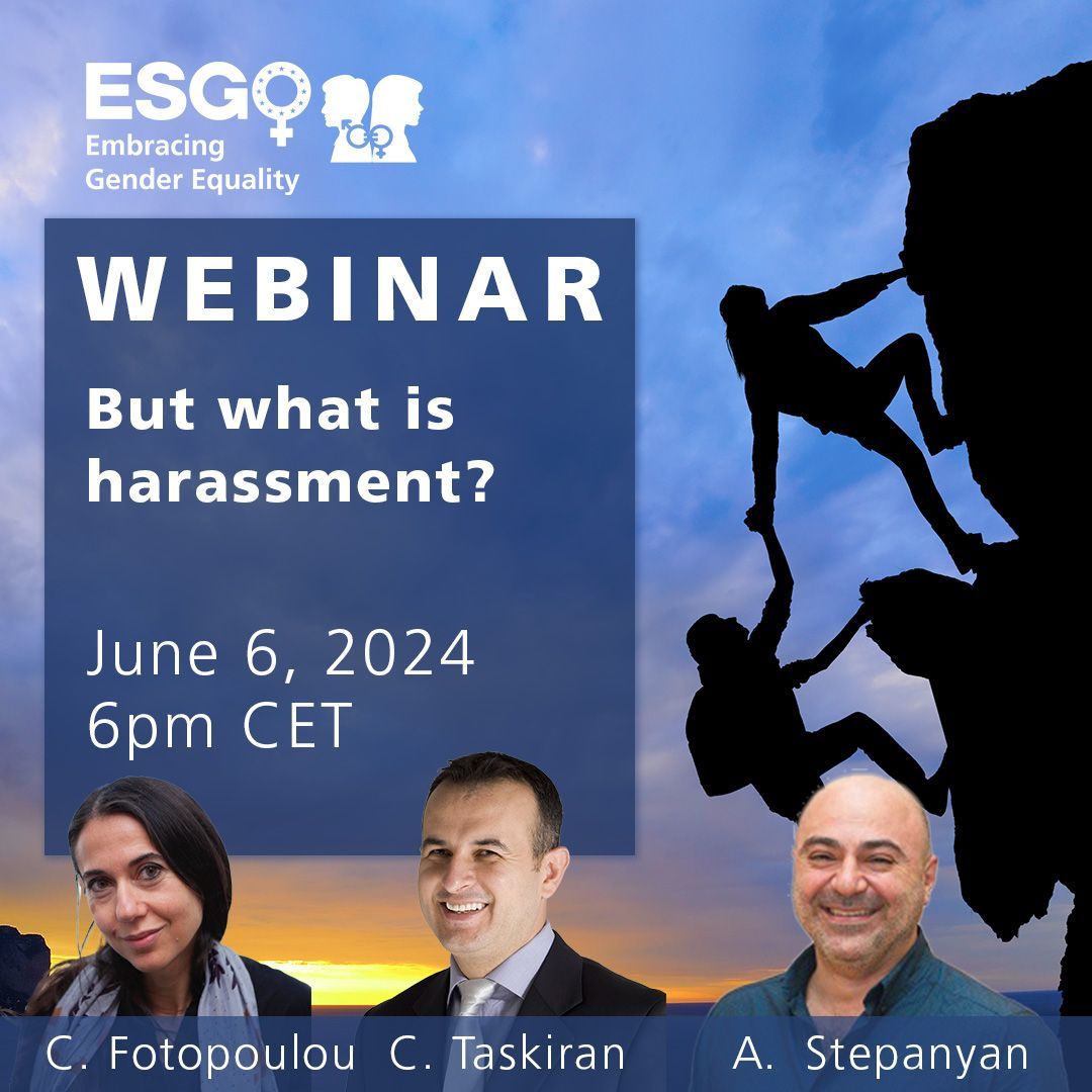 Let’s give all our colleagues an Equal Chance! ⚖️ Register for the next #ESGOEqualChances webinar on June 6 👉 esgo.org/equal-chances-… All are welcome. #gynonc