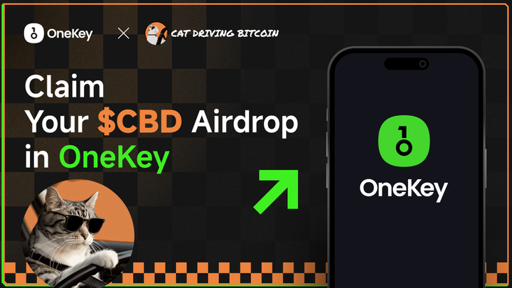 🐱 Meow! Introducing the first-ever meme coin on Bitlayer — Cat Driving Bitcoin @catdrivebitcoin. 🚀 👇 How to join: 0⃣ Already got a OneKey Pro? Skip steps 1 & 2 and fill the form directly! 1⃣ Follow @OneKeyHQ & @catdrivebitcoin 2⃣ Quote RT this & tag a cat-loving friend 3⃣