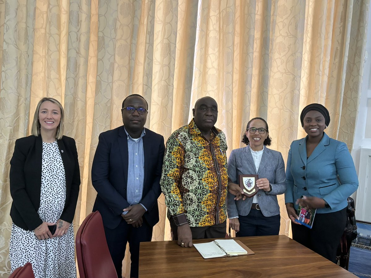 Hibbah A. Osei-Kwasi (RNut), PhD (@hibbah22) on Twitter photo In London to pay a courtesy visit to the Ghanaian High Commission in London. Briefed them on <a href="/lborouniversity/">Loughborough University</a>’s engagement in Ghana and the upcoming VC delegation visit to Ghana and Nigeria with <a href="/sholarbabar/">Dr 'Sola</a> <a href="/Amanadadaley09/">Amanda Daley</a> and Lily Rumsey #InternationalEngagement In London to pay a courtesy visit to the Ghanaian High Commission in London. Briefed them on <a href="/lborouniversity/">Loughborough University</a>’s engagement in Ghana and the upcoming VC delegation visit to Ghana and Nigeria with <a href="/sholarbabar/">Dr 'Sola</a> <a href="/Amanadadaley09/">Amanda Daley</a> and Lily Rumsey #InternationalEngagement