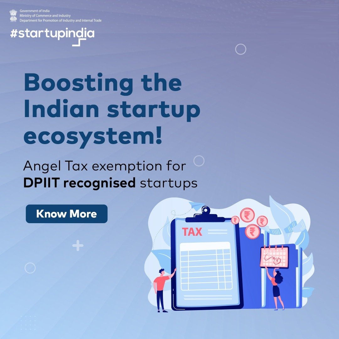 CBDT's notification reiterates the Angel Tax exemption for qualified startups. A significant boost to the startup ecosystem and innovation in India. Visit: bit.ly/3SocVL6 #CBDTNotification #StartupIndia #DPIIT #Startups #CBDT #StartupPolicy #TaxExemption