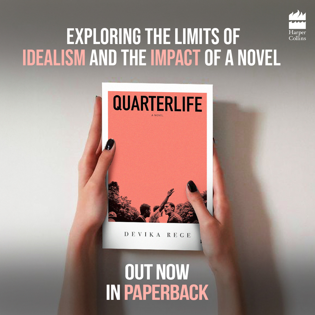 #Quarterlife by #DevikaRege not only delves into various factors that influence the experiences of India’s youth trying to come to grips with the new India but also tests the limits of what a novel can achieve.

Order Now: brnw.ch/21wJSjv

#READWithHarperCollins