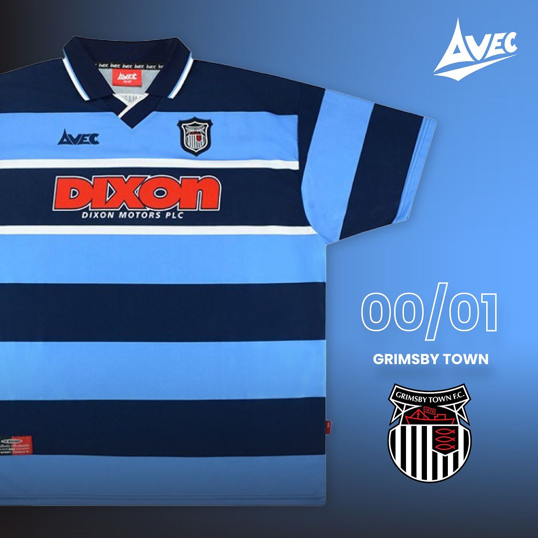 A rare ID! 👀

Grimsby wore this eye-catching third kit during the 2000/01 season, what are your favourite memories of this shirt Grimsby fans? 👇

#grimsby #grimsbytown #grimsbytownfc #gtfc #grimsbykit #grimsbyshirt #grimsbyretro