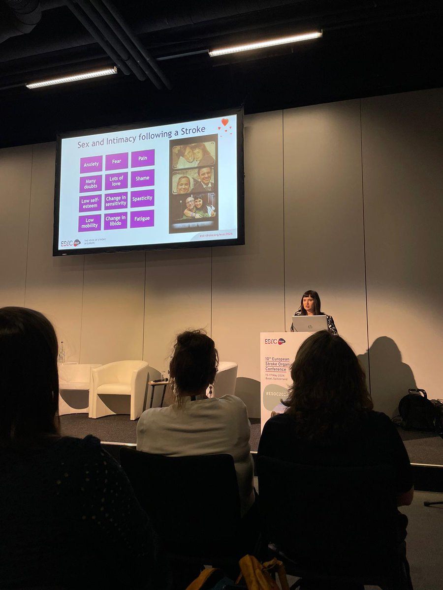 I'm no sexologist, I'm a #StrokeSurvivor with #LivedExperience and it was a real honor to share my insights about #SexAndIntimacy on #LifeAfterStroke at #ESOC2024 🧠 @ESOstroke @StrokeEurope @WorldStrokeOrg @GlobalHeartHub @EUCVHAlliance @EUneurology @PortugalAVC @SPAVC_pt