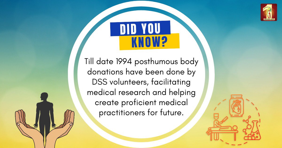 Posthumous body donations significantly advance medical science, and #DeraSachaSauda has contributed immensely, inspired by Revered Saint Dr. MSG. Discover more about the impactful work by Dera Sacha Sauda and follow our page for more updates!

#BodyDonation #MedicalResearch