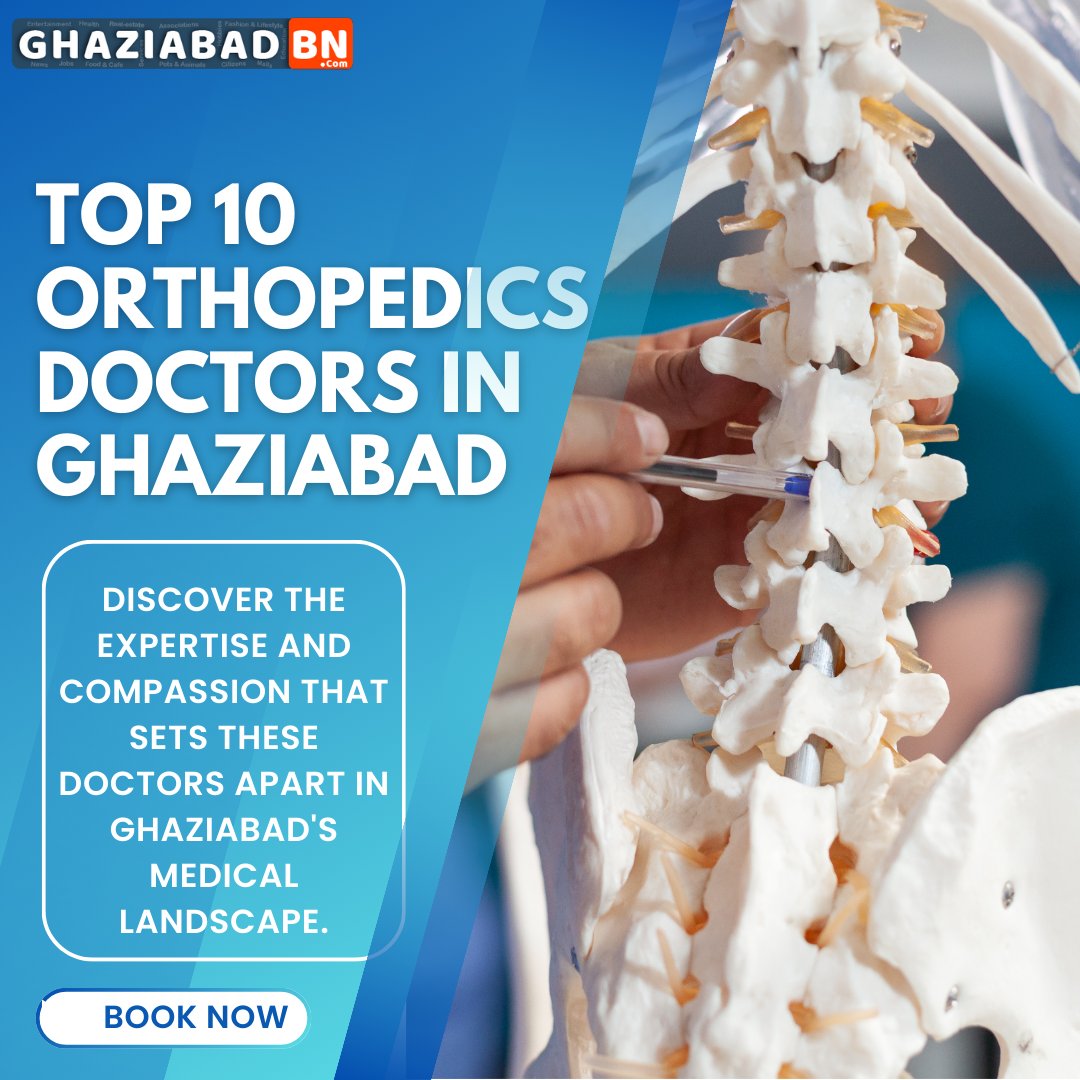 Unlocking Excellence: Get to Know Top 10 Orthopedics Doctors in Ghaziabad and Their Specializations.
#Ghaziabad #OrthopedicDoctors #TopDoctors #BestOrthopedics #OrthopedicCare #JointHealth #KneeSurgery #HipSurgery #SpineCare #TraumaCare #SportsMedicine #OrthopedicSpecialists