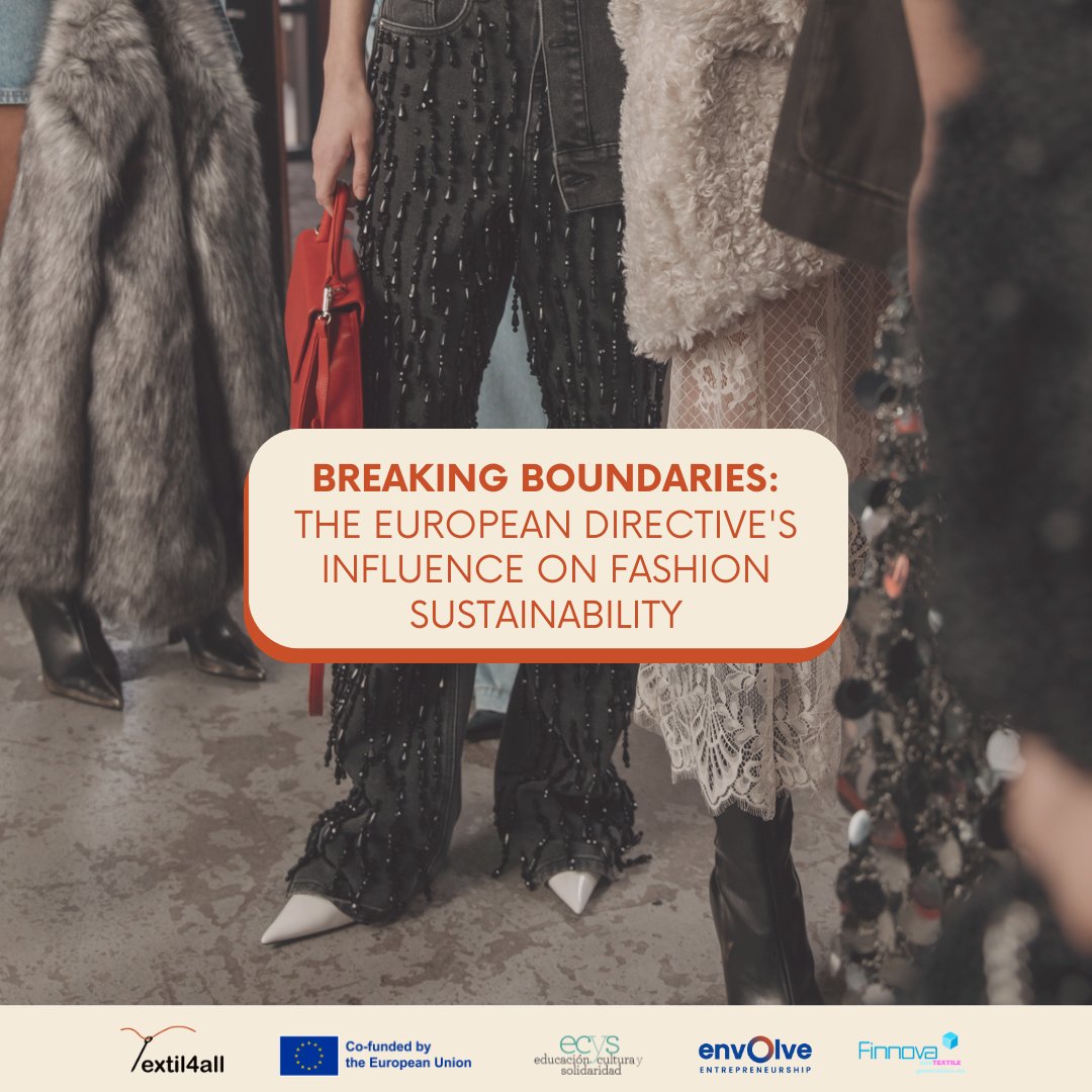 🇪🇺The European Commission establishes a series of rules for producers to be responsible for the whole lifecycle of the textile products, in order to support the sustainable management of waste.

🪡Find out more information clicking this link: nextextilegeneration.eu/breaking-bound… #textil4all