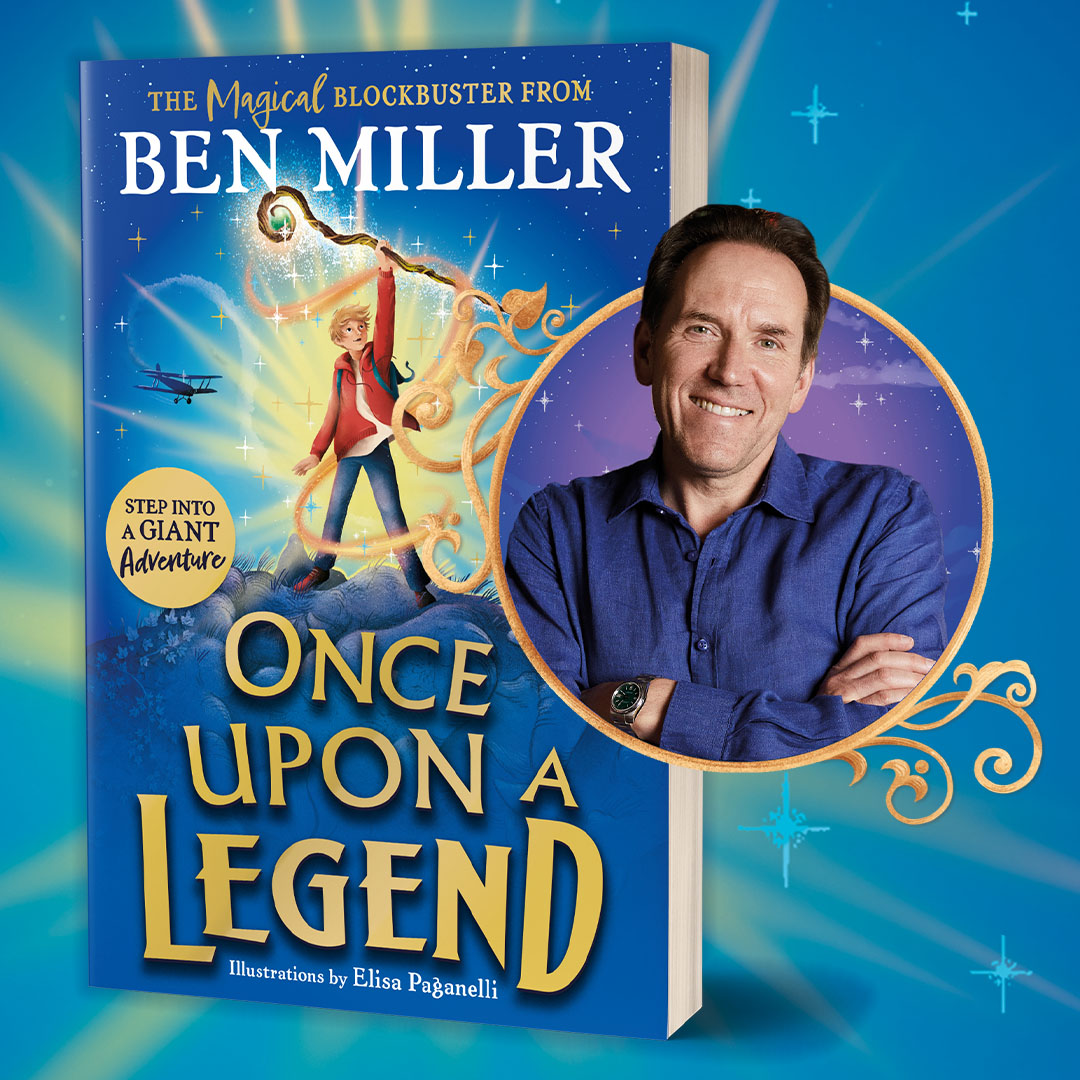 Less than one week to go until Once Upon a Legend by best-selling author @ActualBenMiller is out in paperback! Perfect for readers aged 7+ 💫