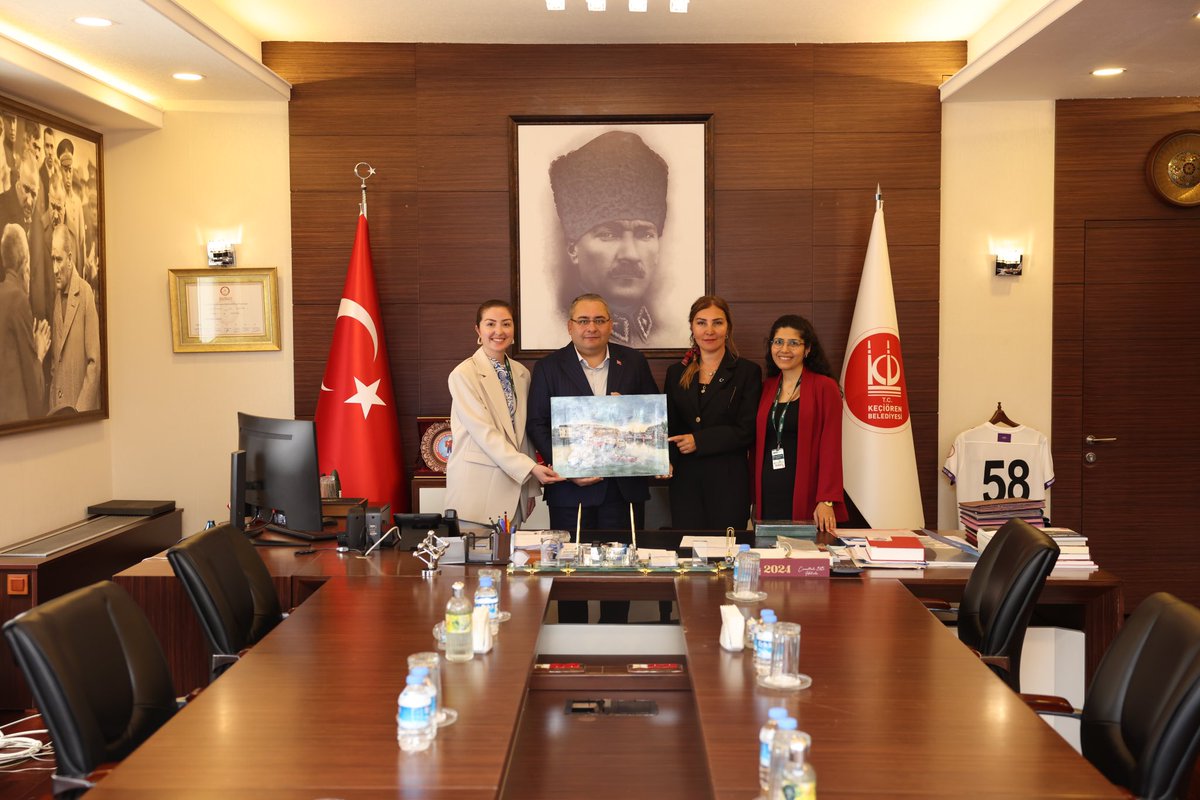 Yeşilay Ankara Başkanı Sayın Av. Sevilay Aslan ve YEDAM Koordinatörü’ne nazik ziyaretleri için teşekkür ediyorum.